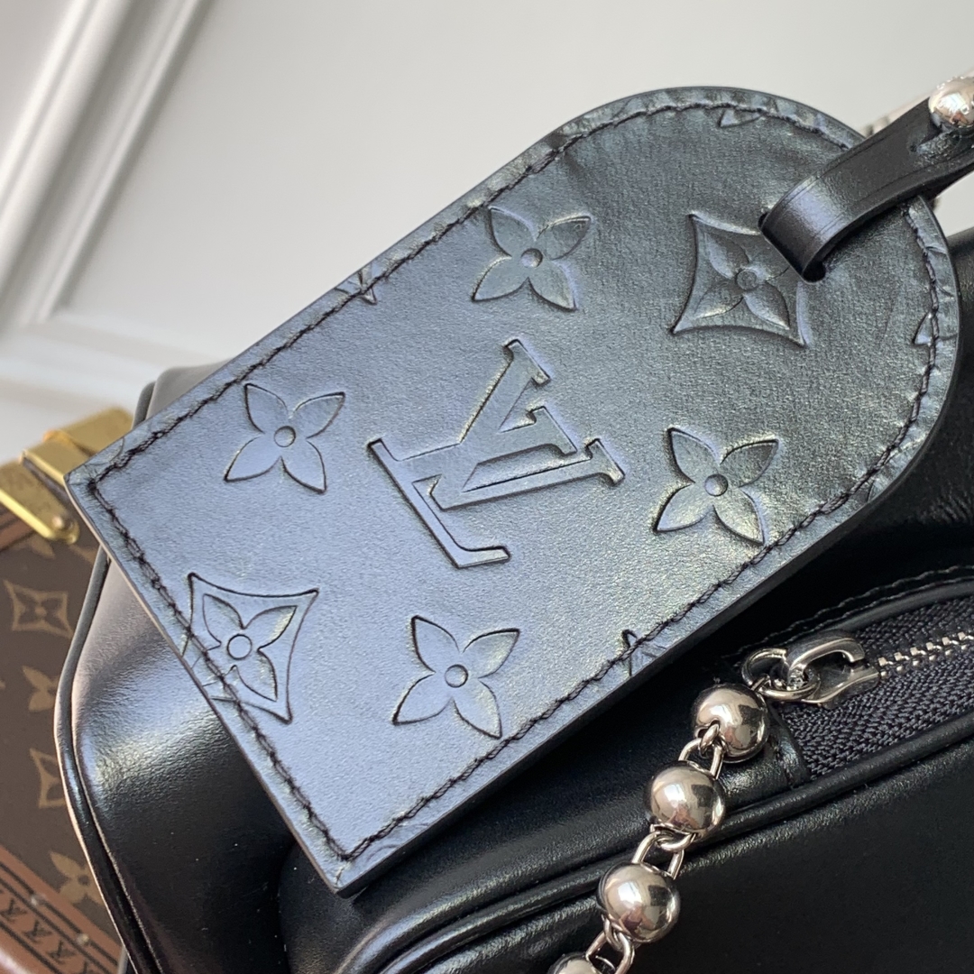 LV 高仿 黑色水桶包 經典抽繩設計百搭款｜歐美奢侈品精品推薦