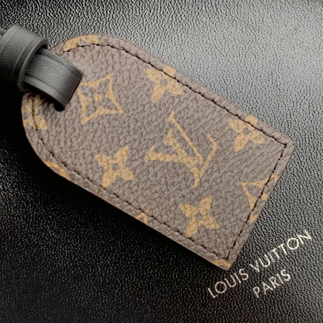 LV 高仿 黑色手提包 Monogram肩帶商務款｜歐美奢侈品精品推薦