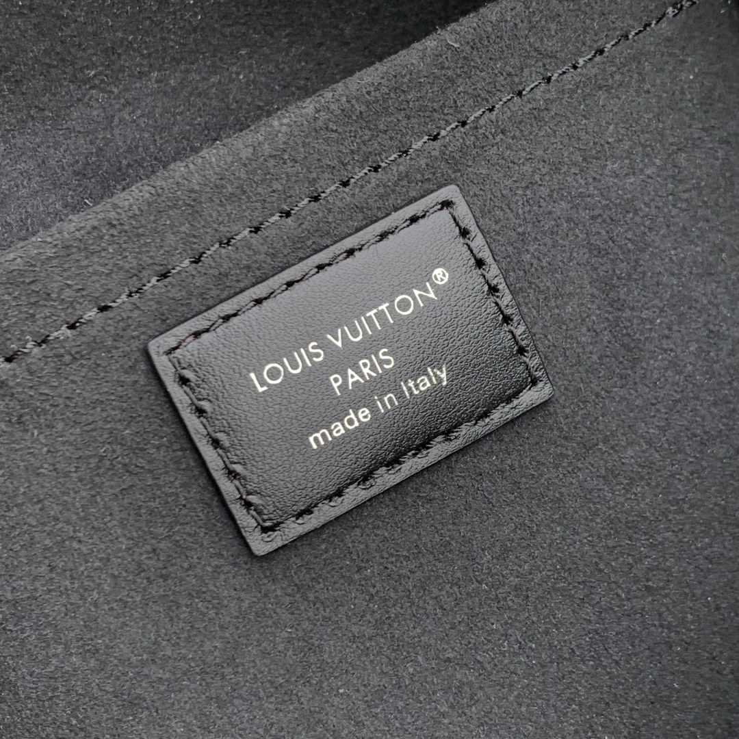LV 一比一 黑色水桶包 Monogram肩帶鏈條點綴款｜歐美奢侈品精品推薦