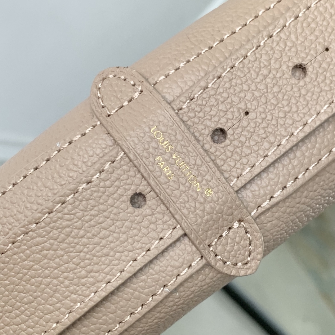 LV 高仿 米色弧形肩背包 Monogram小包點綴款｜歐美奢侈品精品推薦