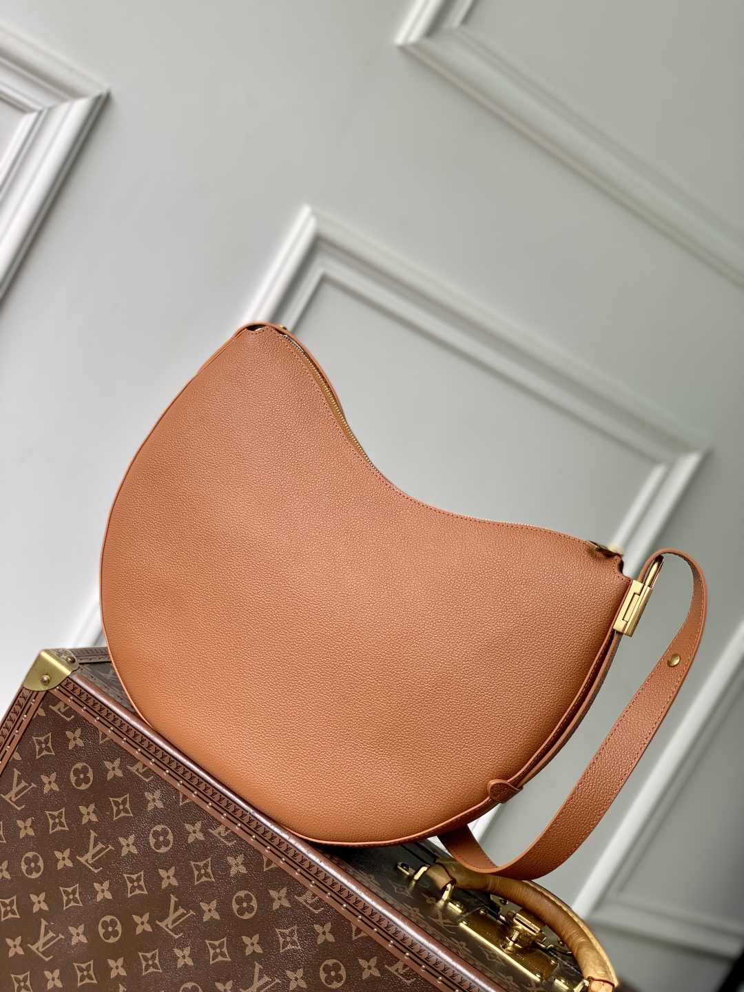 LV 原單 焦糖棕弧形肩背包 Monogram小包搭配款｜歐美奢侈品精品推薦