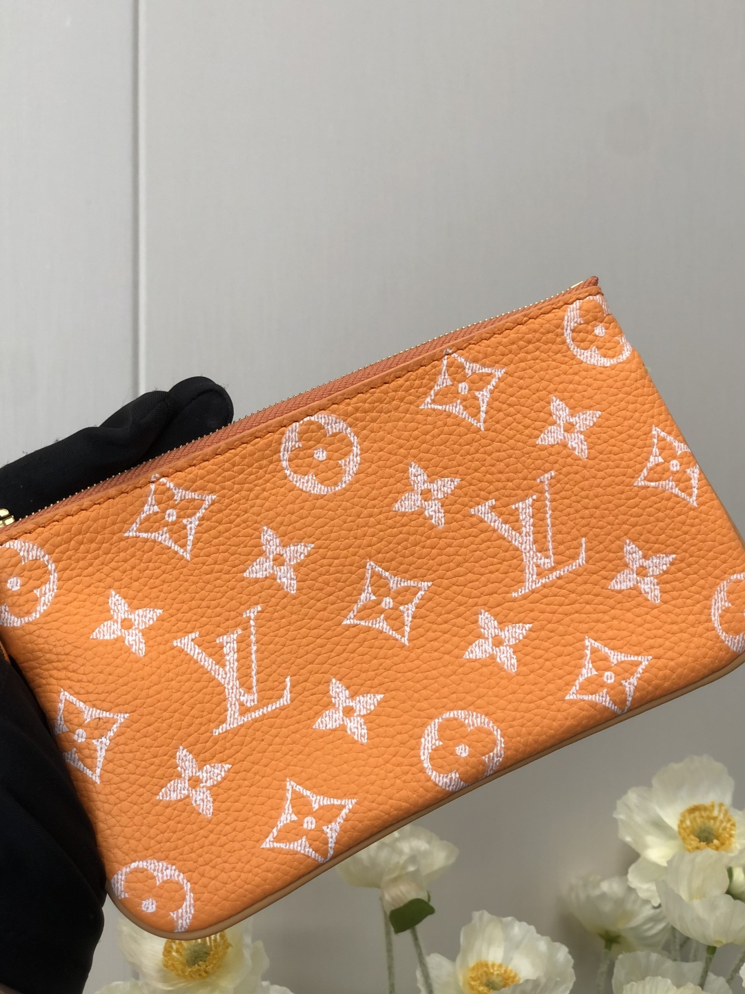 LV 高仿波士頓包 M14064 橘色Monogram 手提斜背款｜歐美奢侈品精品推薦