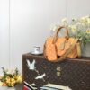 LV 高仿波士頓包 M13912 橘色Monogram 手提旅行款｜歐美奢侈品精品推薦