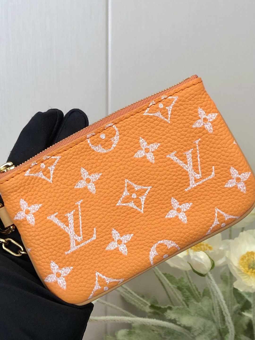 LV 高仿波士頓包 M13912 橘色Monogram 手提旅行款｜歐美奢侈品精品推薦