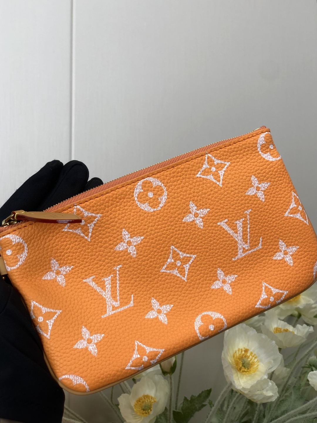 LV 高仿旅行袋 橘色經典印花 手提單肩款｜歐美奢侈品精品推薦