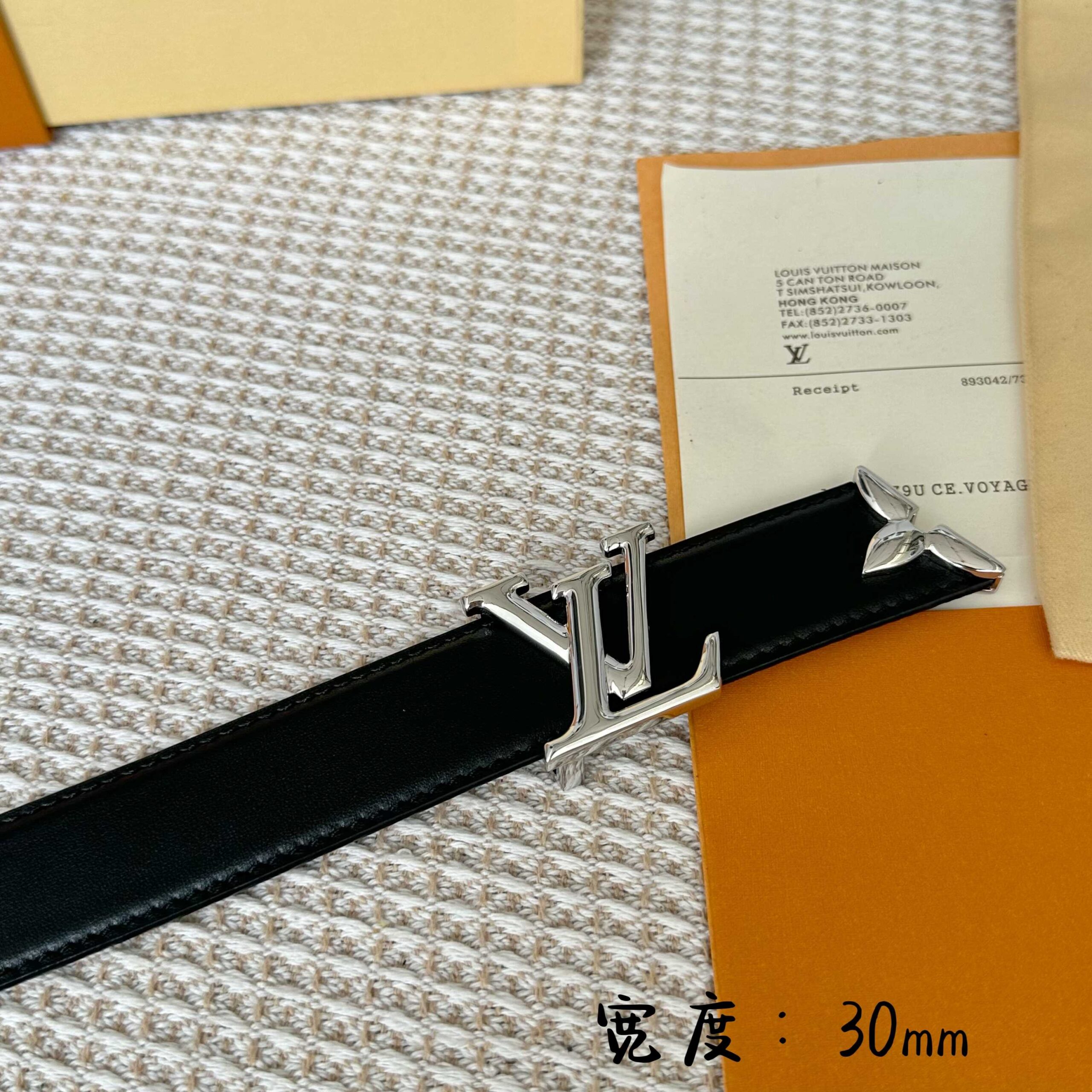 LV 一比一 Monogram皮帶 銀扣 30mm｜歐美奢侈品精品推薦