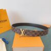 LV 原單 Damier Ebene格紋皮帶 金扣｜歐美奢侈品精品推薦