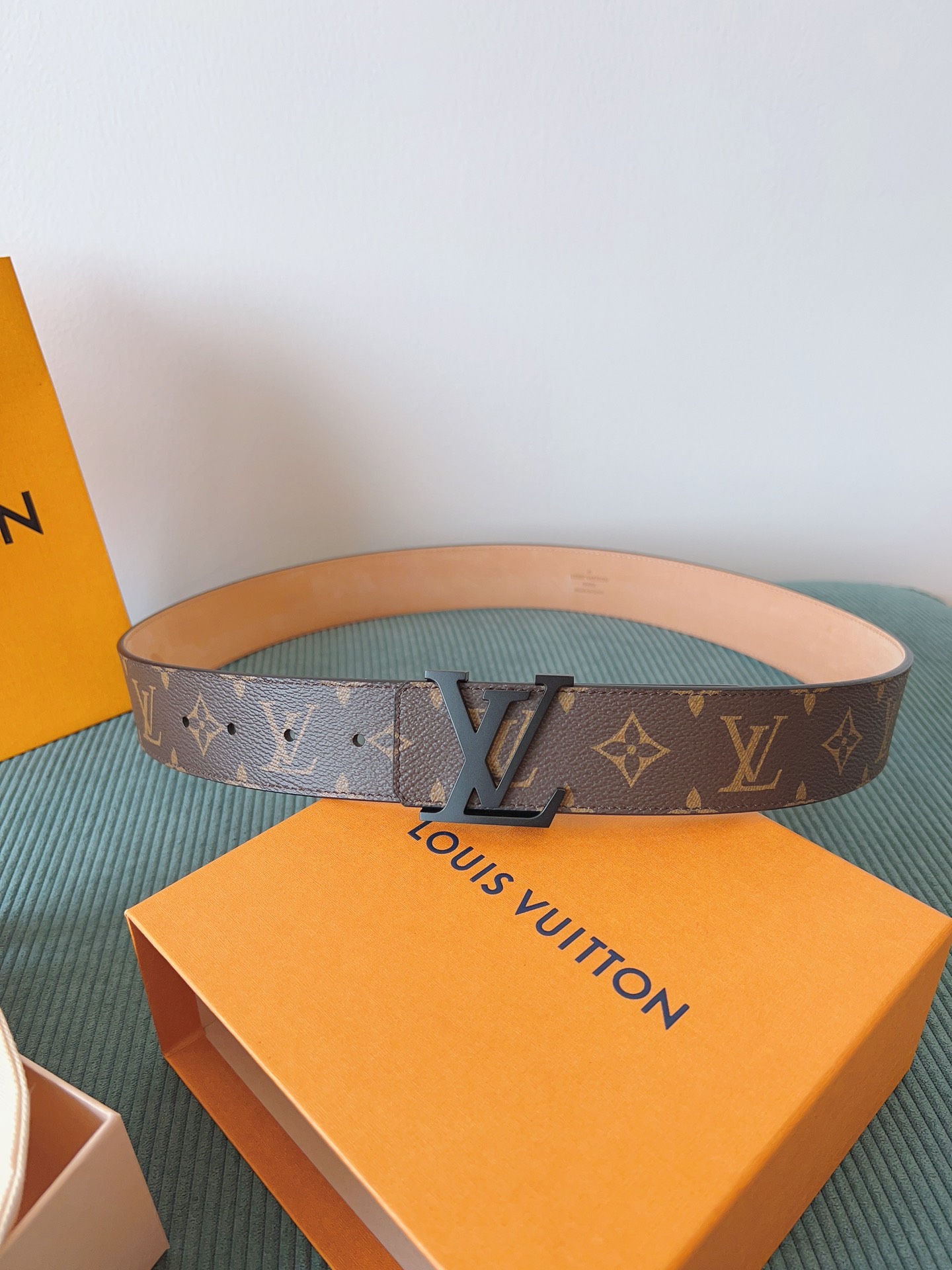 LV 原單 Monogram 經典皮帶 黑扣｜歐美奢侈品精品推薦
