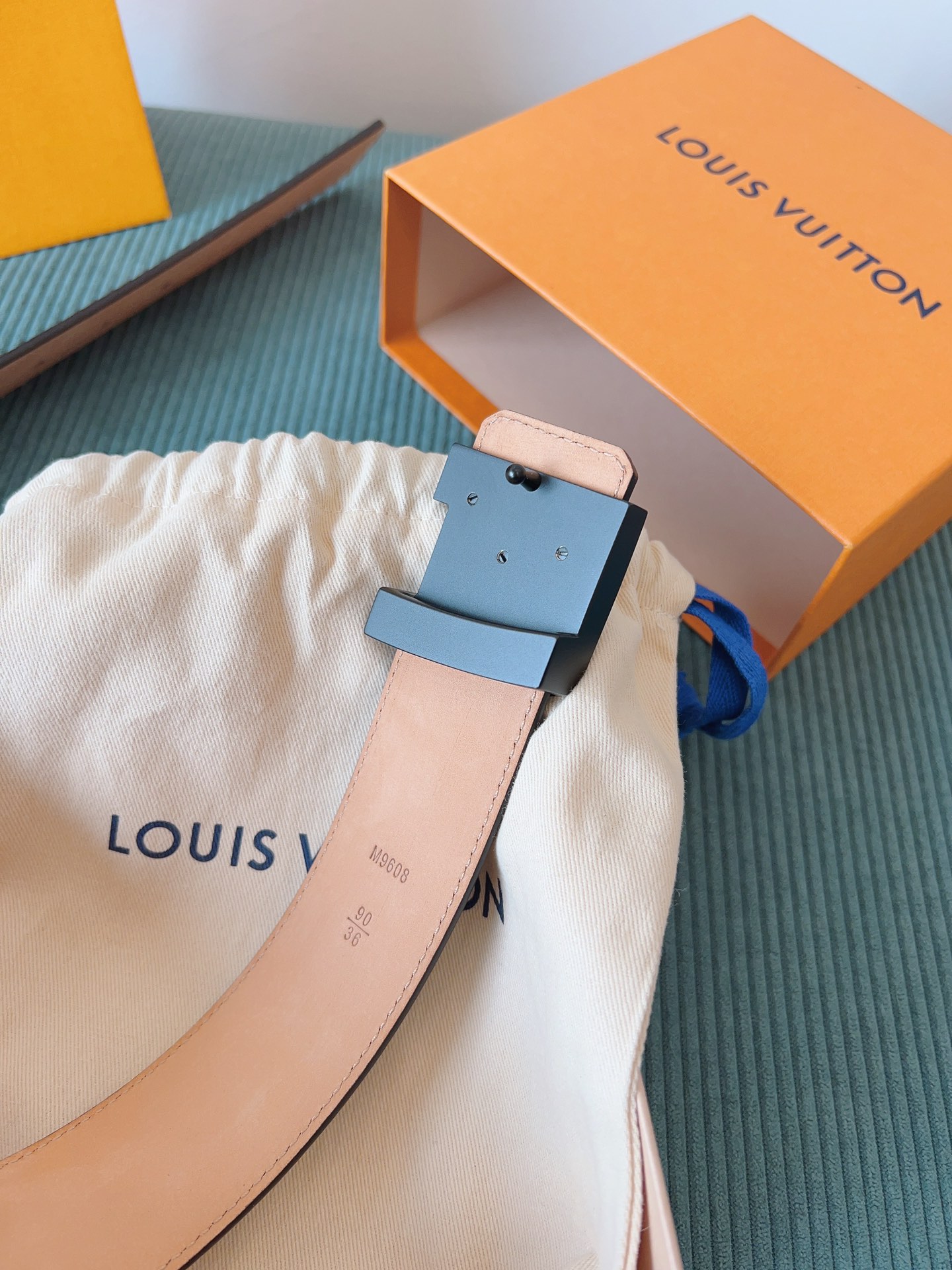 LV 原單 Monogram 經典皮帶 黑扣｜歐美奢侈品精品推薦