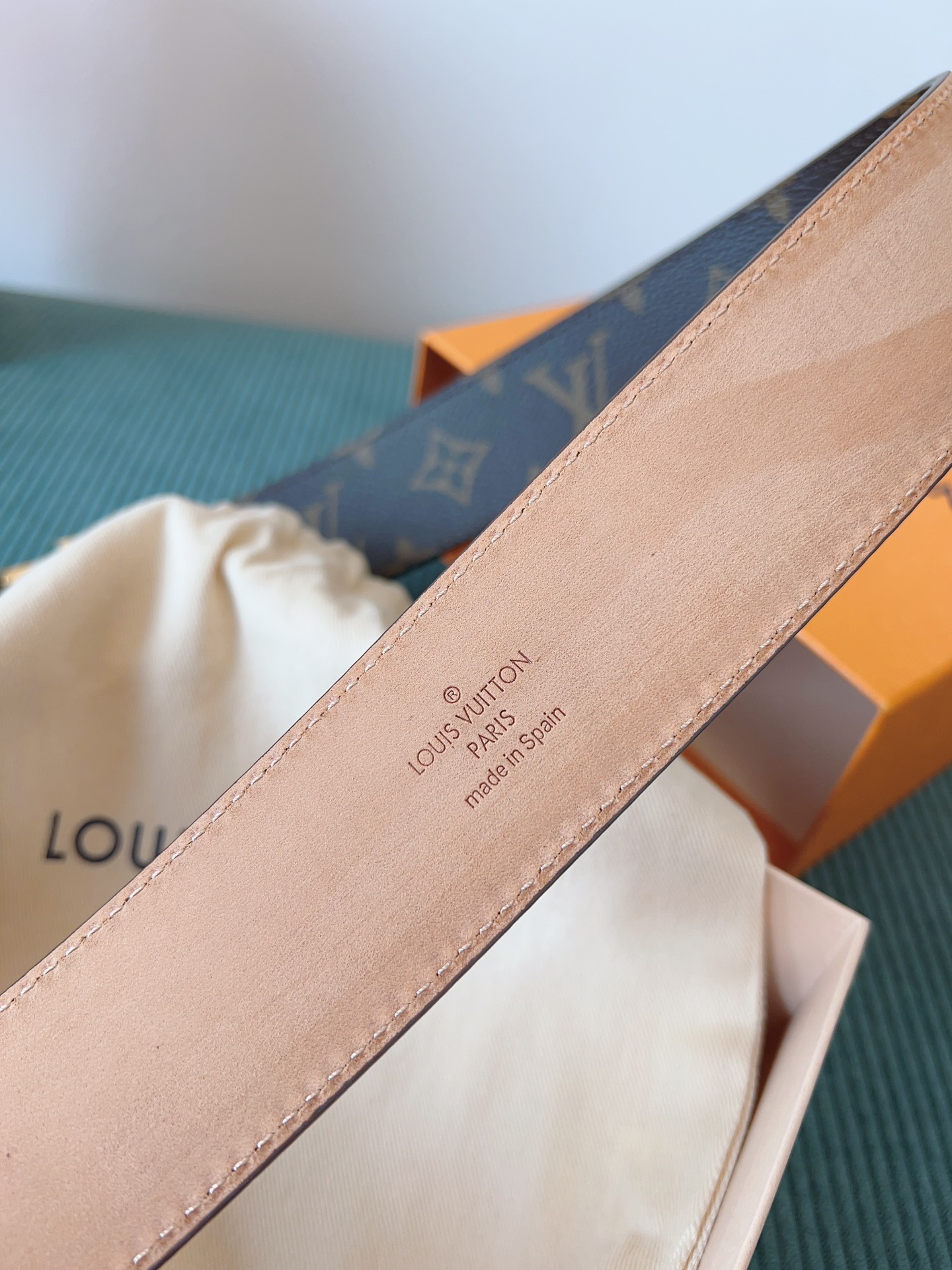 LV 一比一 Monogram 經典皮帶 金扣｜歐美奢侈品精品推薦