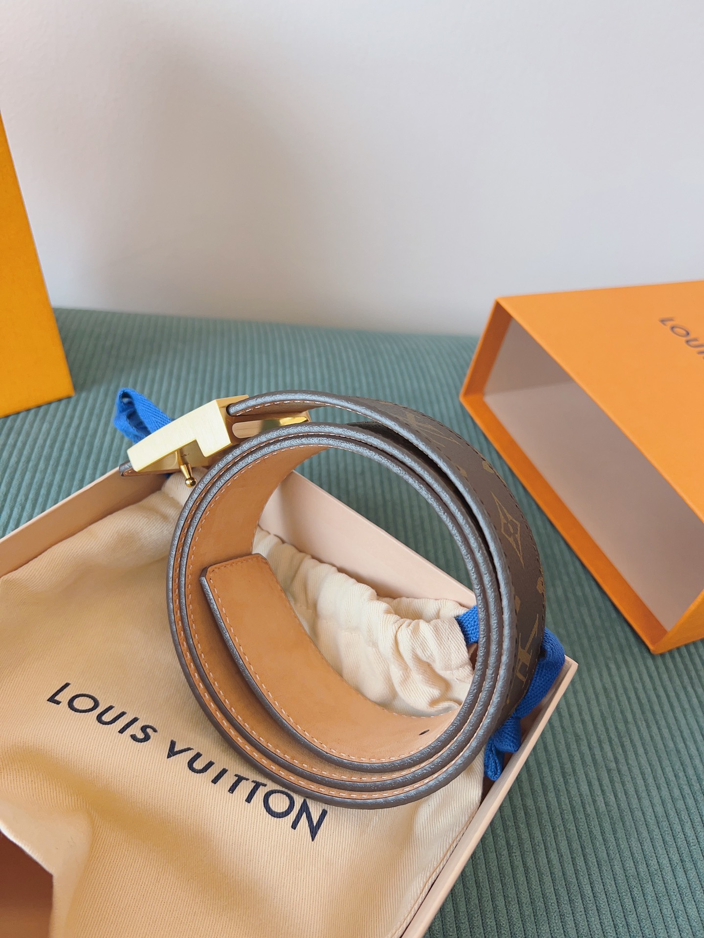 LV 一比一 Monogram 經典皮帶 金扣｜歐美奢侈品精品推薦