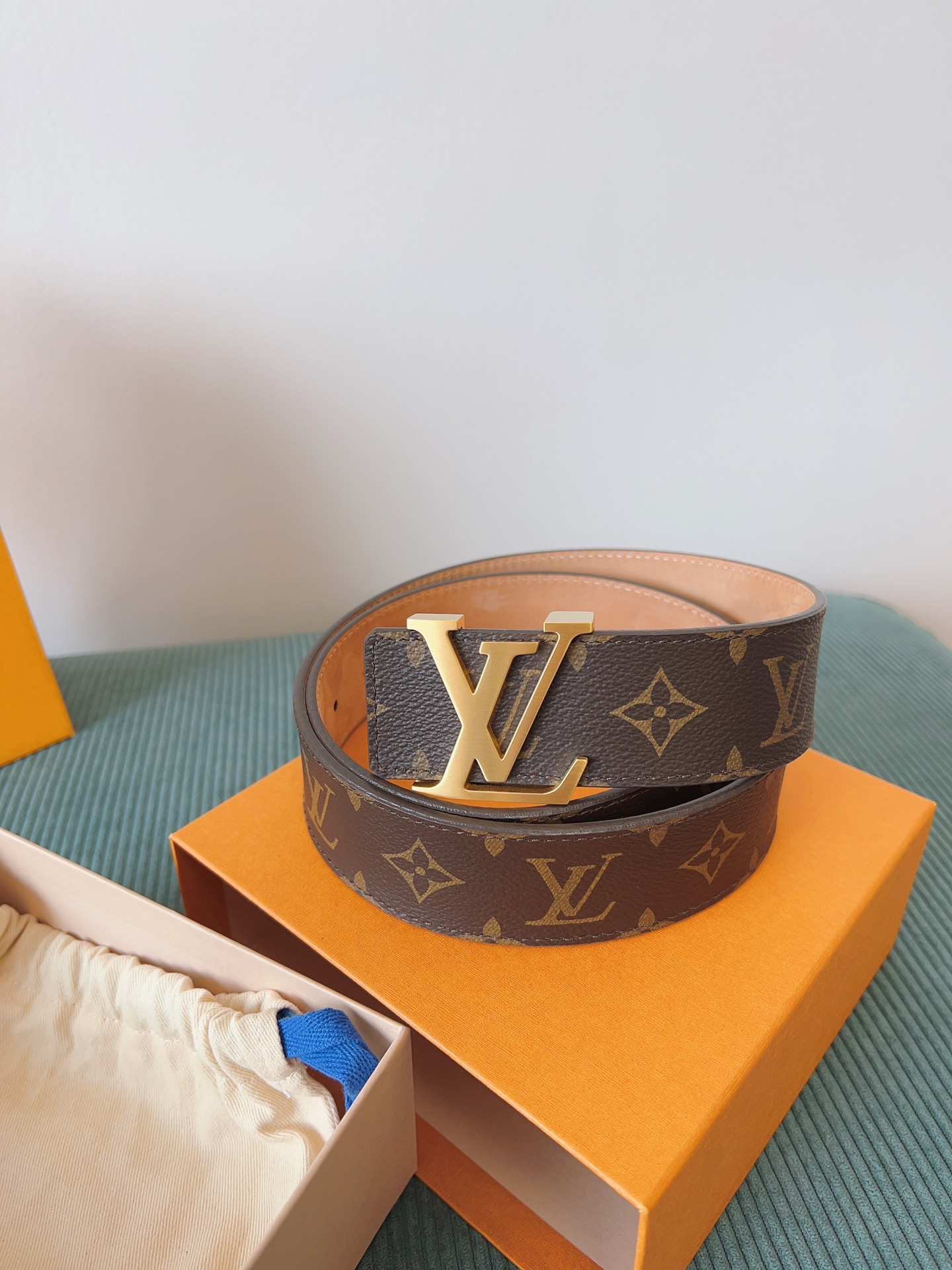 LV 一比一 Monogram 經典皮帶 金扣｜歐美奢侈品精品推薦