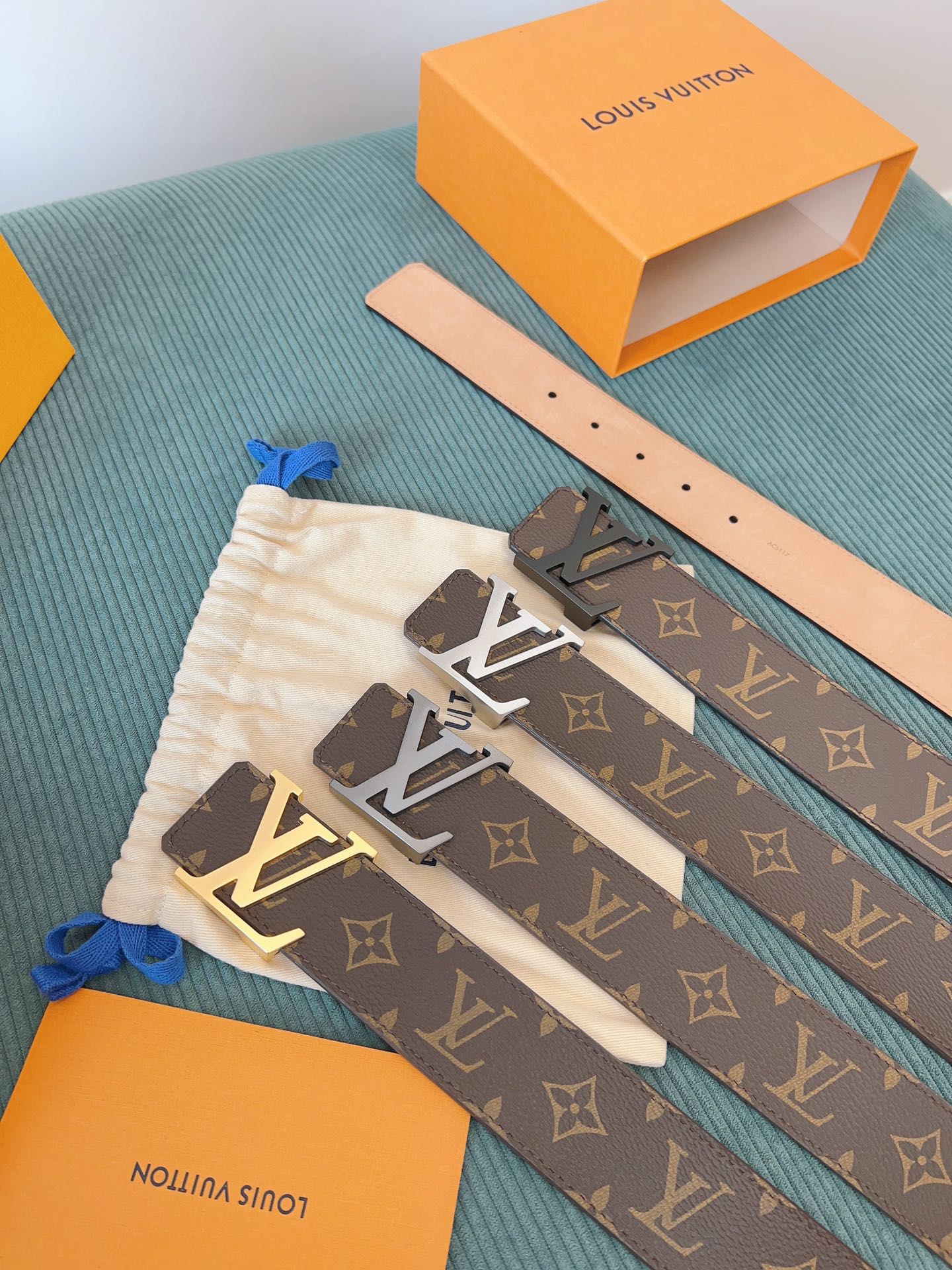 LV 一比一 Monogram 經典皮帶 金扣｜歐美奢侈品精品推薦