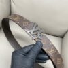 LV 一比一 Monogram 經典皮帶 灰銀扣款｜歐美奢侈品精品推薦