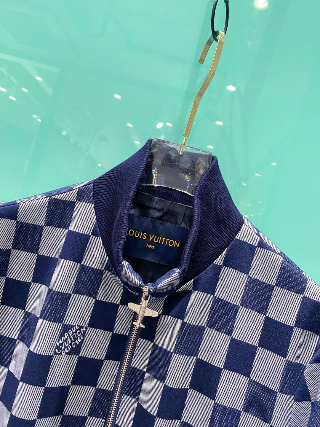 LV 一比一棋盤格飛行員外套 經典格紋設計｜歐美奢侈品精品推薦