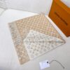 LV 一比一羊絨圍巾 米駝雙色 經典柔軟設計｜歐美奢侈品精品推薦