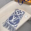 LV 高仿大LOGO雙色圍巾 時尚流蘇保暖款|超A仿原單精品圖片 2 LV 高仿大LOGO雙色圍巾 時尚流蘇保暖款|歐美奢侈品精品推薦