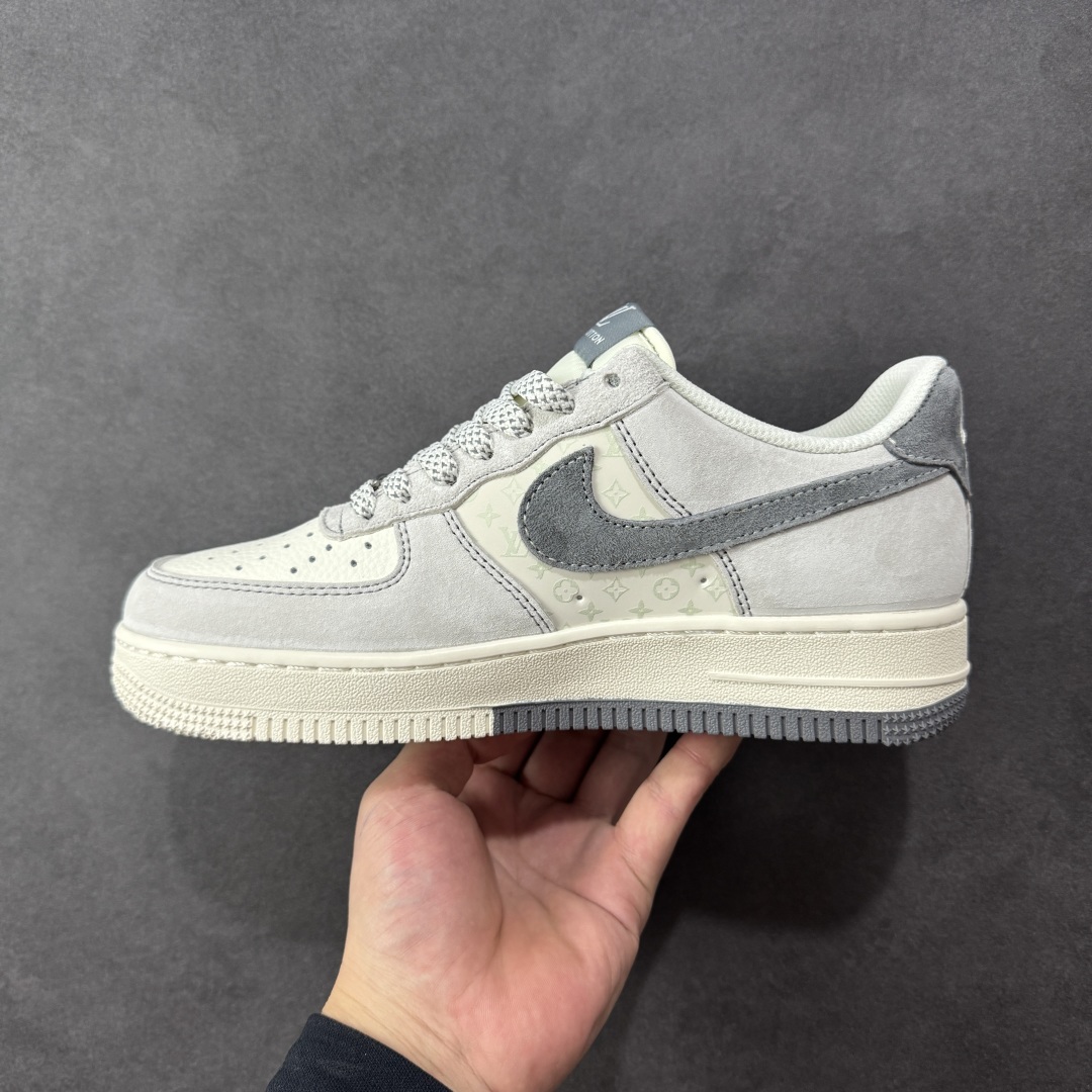 LV 原單 灰白拼接低幫運動鞋 經典元素混搭款｜歐美奢侈品精品推薦