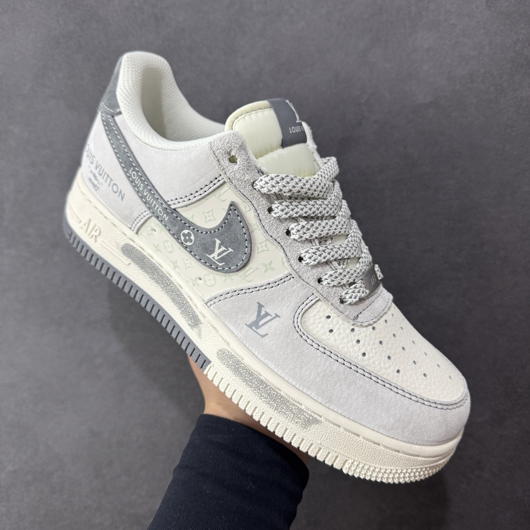 LV 原單 灰白拼接低幫運動鞋 經典元素混搭款｜歐美奢侈品精品推薦