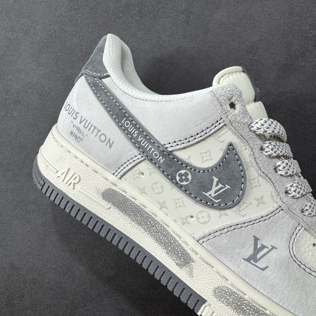 LV 原單 灰白拼接低幫運動鞋 經典元素混搭款｜歐美奢侈品精品推薦