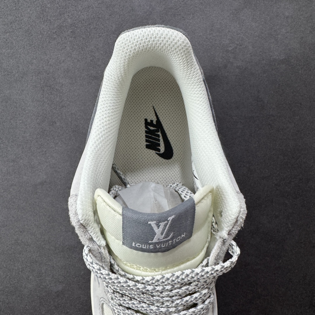 LV 原單 灰白拼接低幫運動鞋 經典元素混搭款｜歐美奢侈品精品推薦