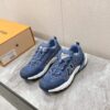 LV 一比一 藍色低幫運動鞋 潮流舒適款|超A仿原單精品圖片 3 LV 一比一 藍色低幫運動鞋 潮流舒適款|歐美奢侈品精品推薦
