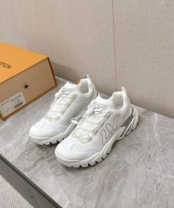 LV 高仿 白色運動鞋 厚底透氣時尚款