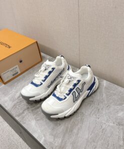 LV 高仿 白藍運動鞋 厚底休閒百搭款