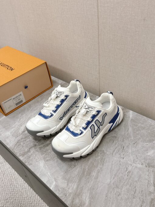 LV 高仿 白藍運動鞋 厚底休閒百搭款
