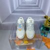 LV 高仿 Trainer 灰白格紋低筒運動鞋 百搭清爽款｜歐美奢侈品精品推薦