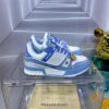 LV A貨藍白拼色 Trainer 球鞋 清爽百搭運動風｜歐美奢侈品精品推薦