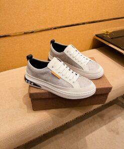 LV 一比一灰白低筒運動鞋 簡約百搭舒適款