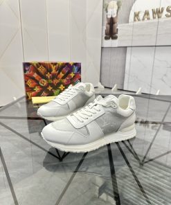 LV 高仿全白運動鞋 男士百搭低調奢華鞋款