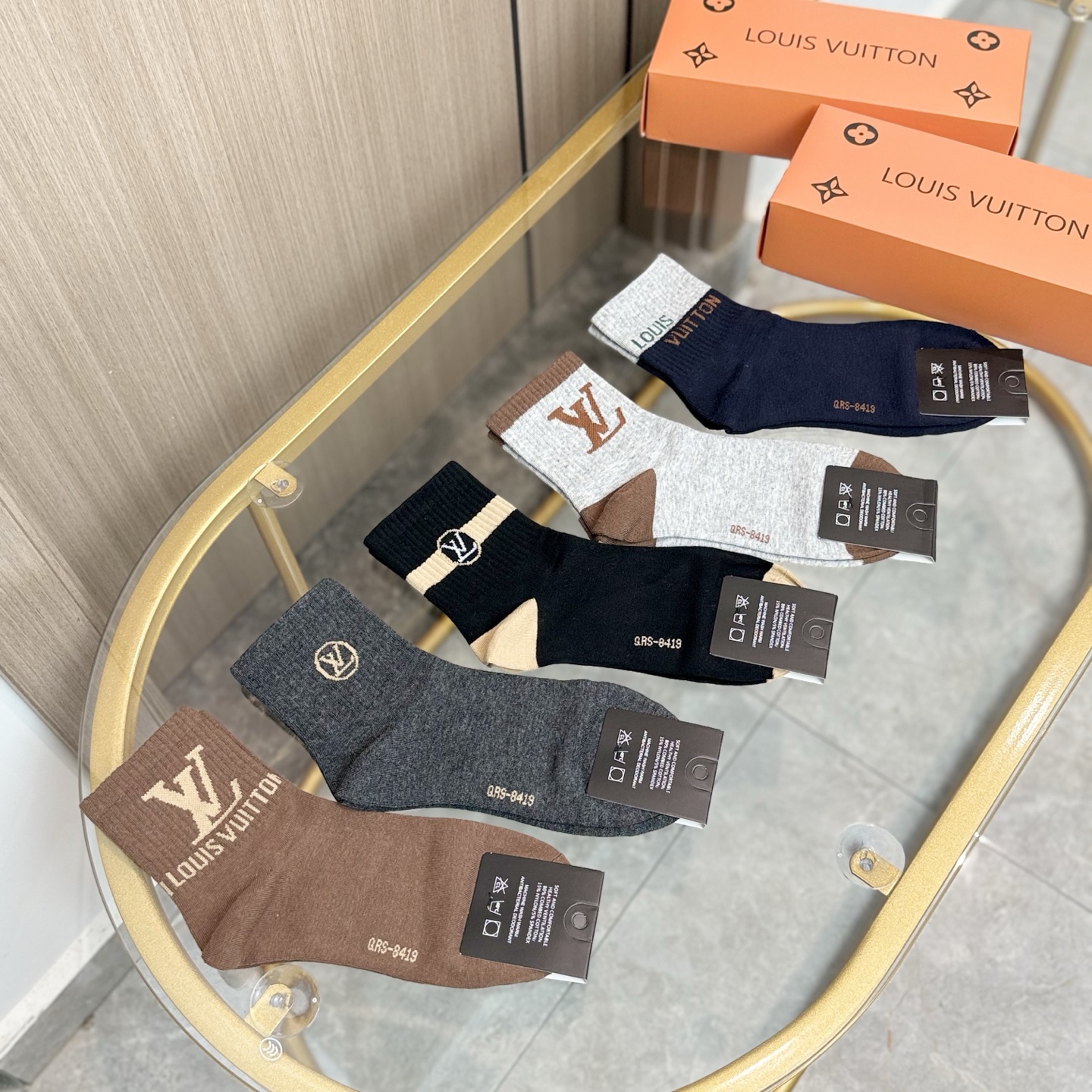 LV 一比一襪子 經典Logo百搭休閒舒適款｜歐美奢侈品精品推薦
