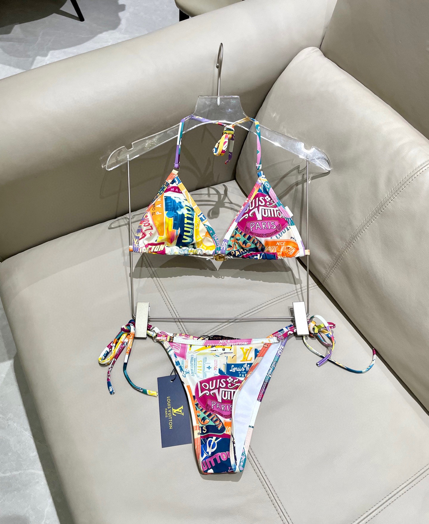 LV 一比一比基尼套裝 旅遊印花性感款｜歐美奢侈品精品推薦