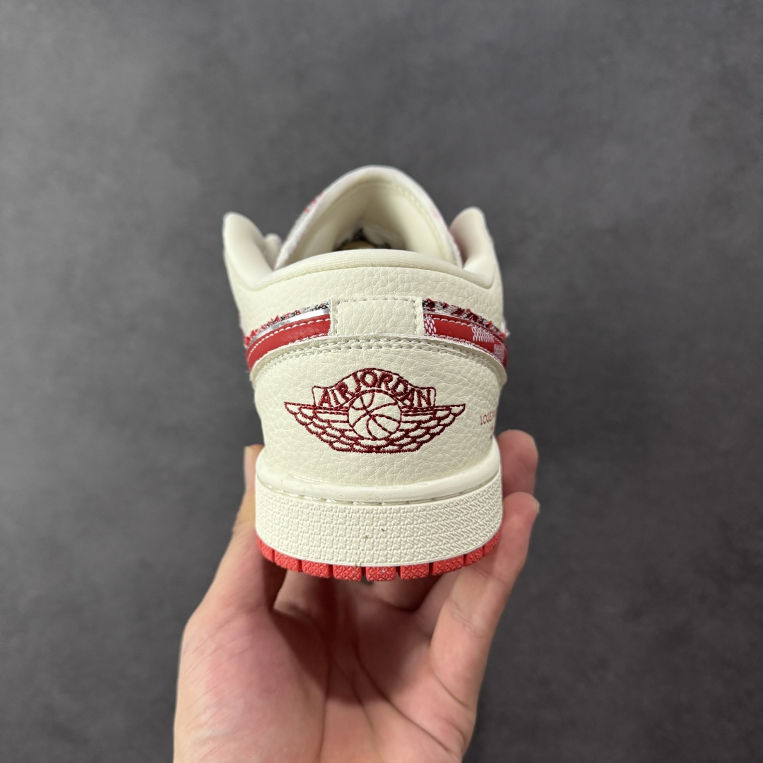 LV 高仿 紅白拼接低幫運動鞋 潮流設計款｜歐美奢侈品精品推薦