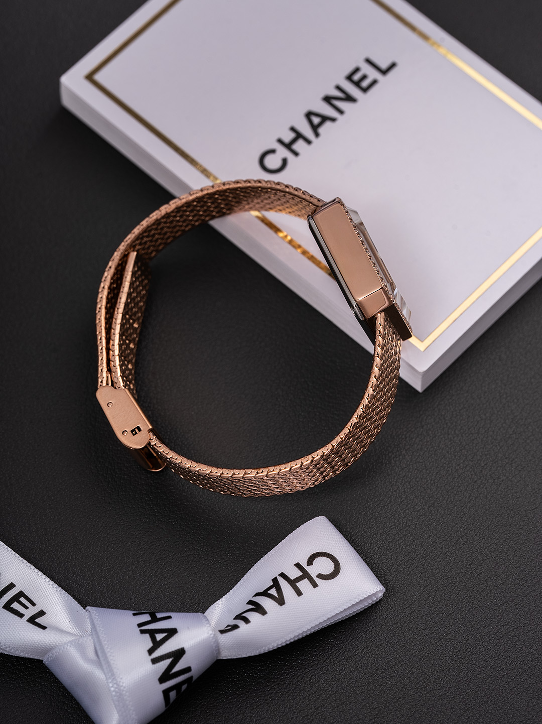 CHANEL Première 銀邊一比一女錶 黑面鏈帶設計｜歐美奢侈品精品推薦