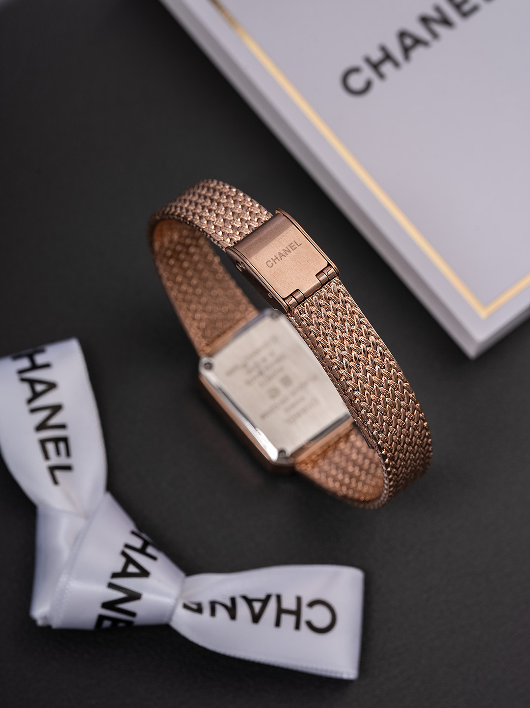 CHANEL Première 銀邊一比一女錶 黑面鏈帶設計｜歐美奢侈品精品推薦