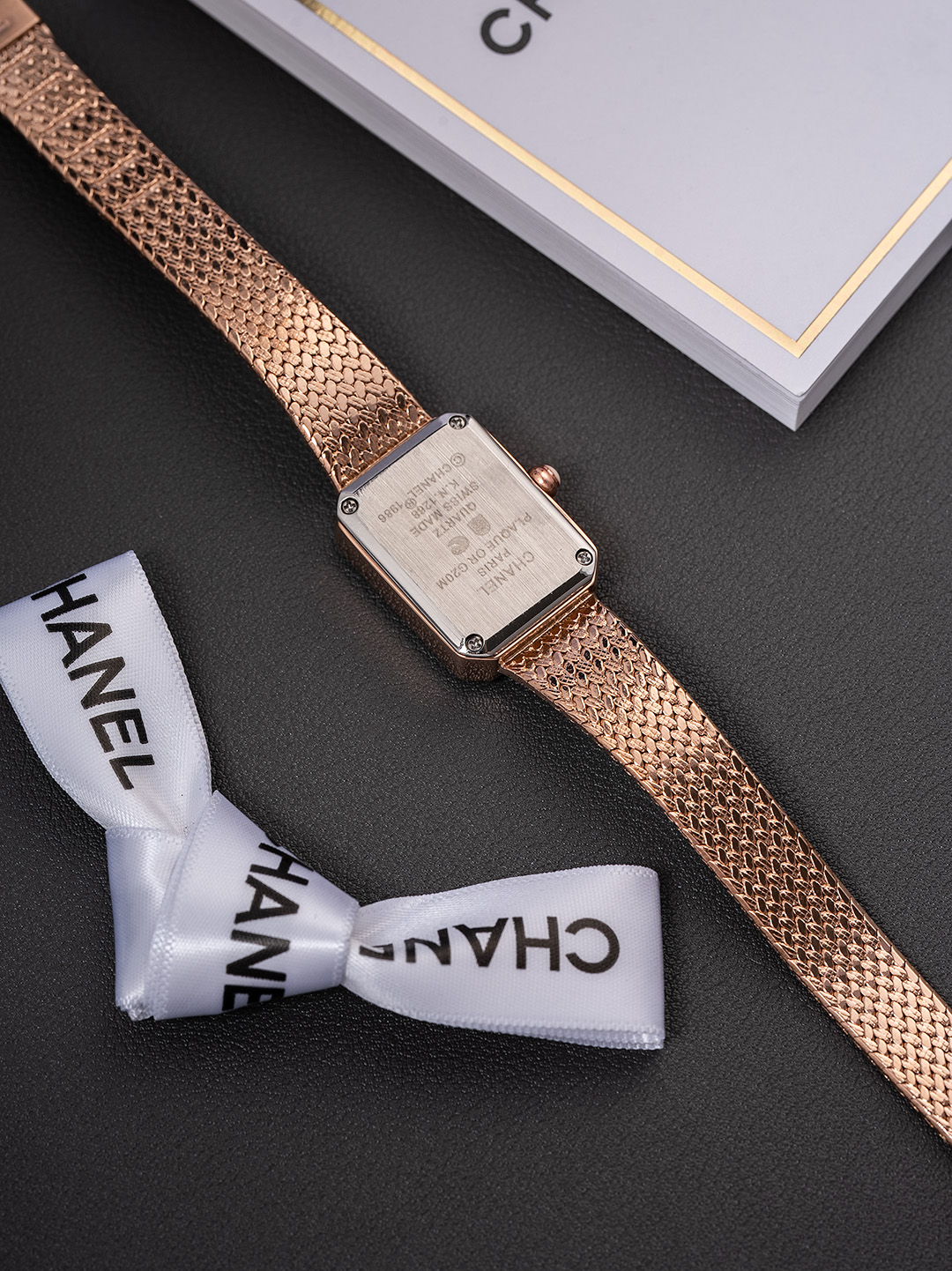 CHANEL Première 銀邊一比一女錶 黑面鏈帶設計｜歐美奢侈品精品推薦