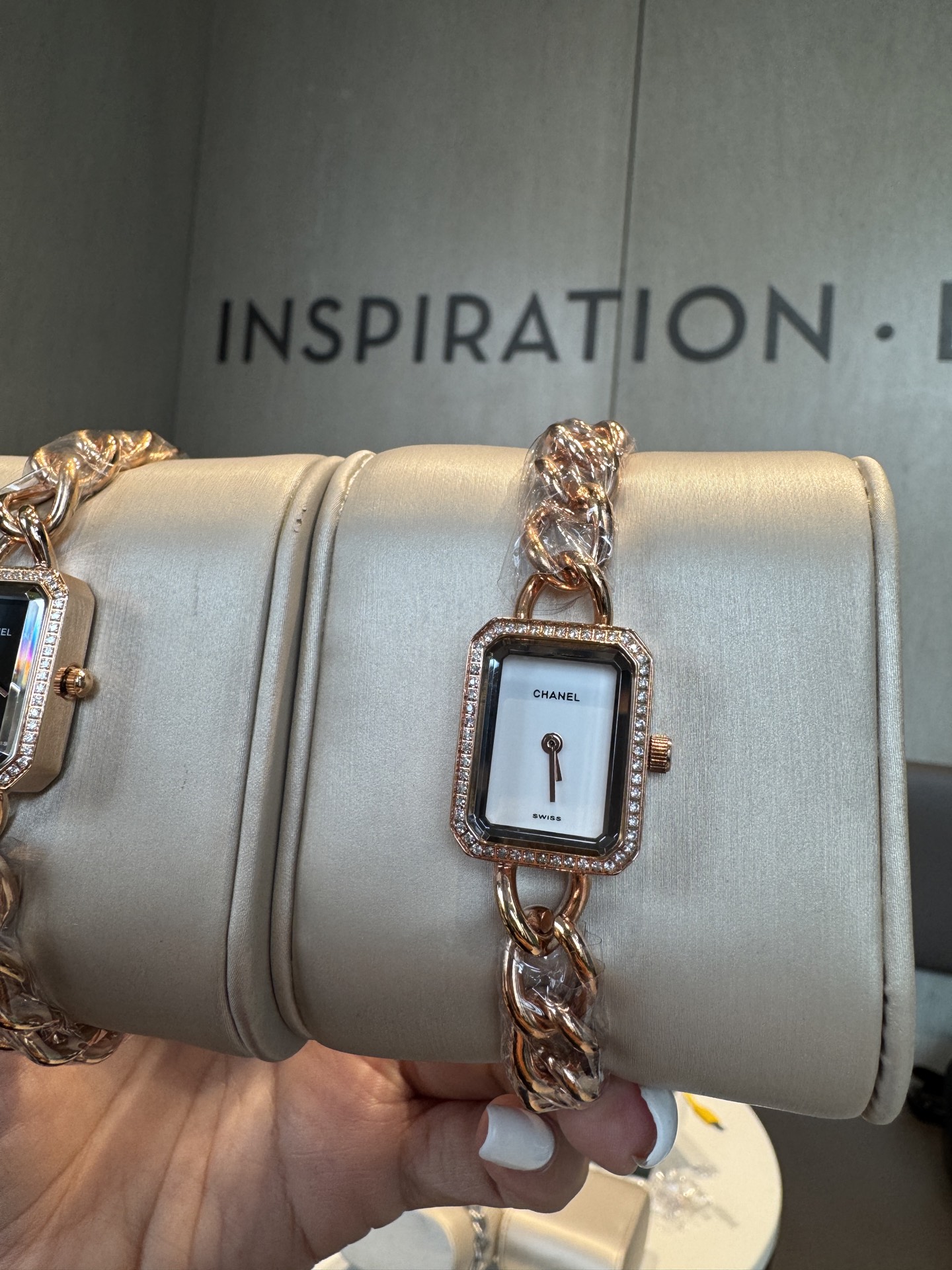 CHANEL Première 原單金屬編織女錶 玫瑰金雙色精品｜歐美奢侈品精品推薦