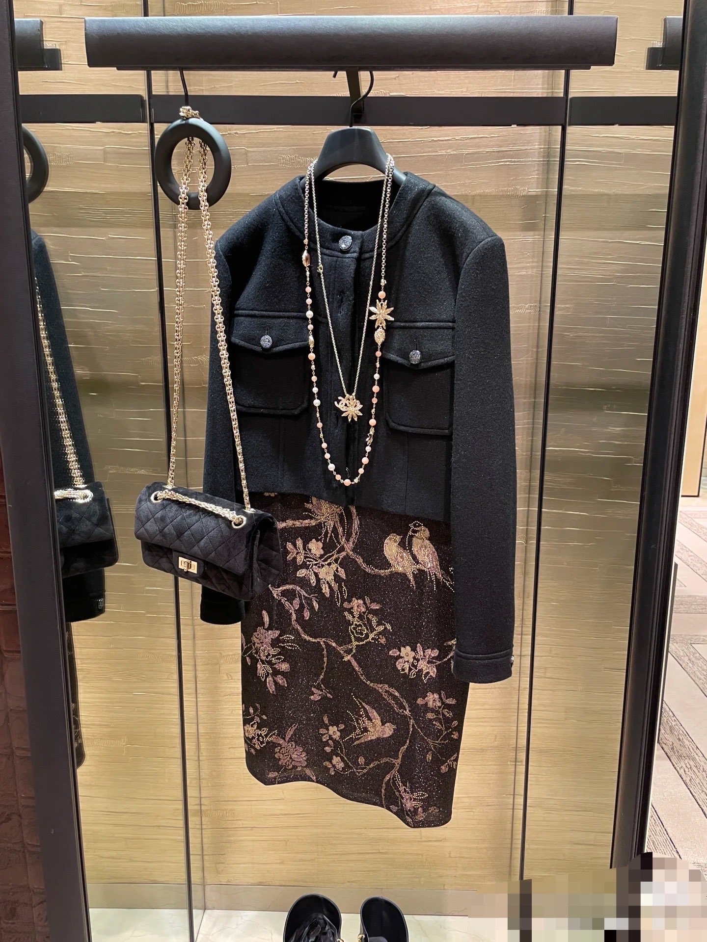 CHANEL 高仿 2.55 黑色絲絨金鏈包 復古奢華高貴氣質女包｜歐美奢侈品精品推薦
