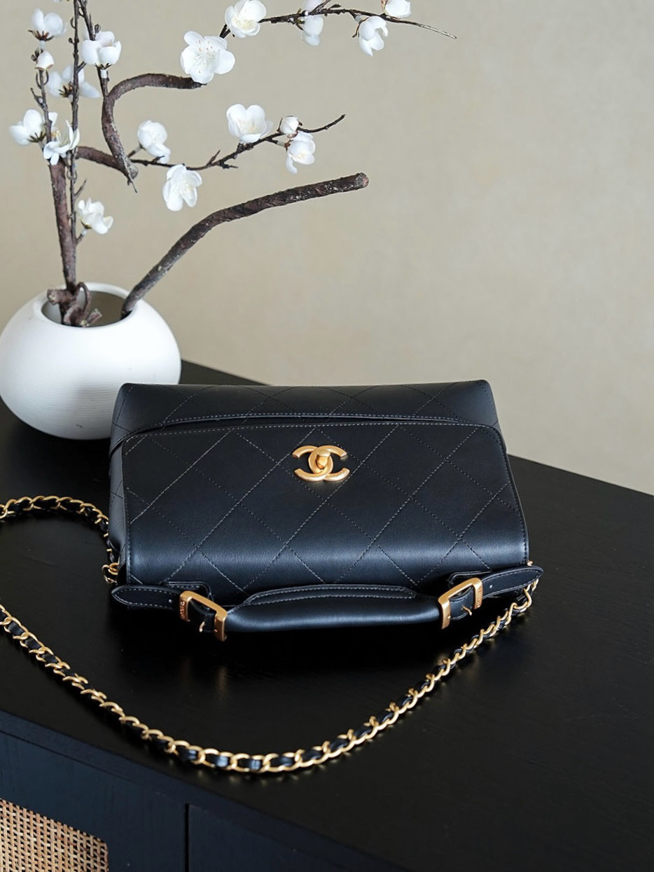CHANEL 高仿 2.55 黑色手提菱格鏈條包 經典優雅氣質百搭精品｜歐美奢侈品精品推薦