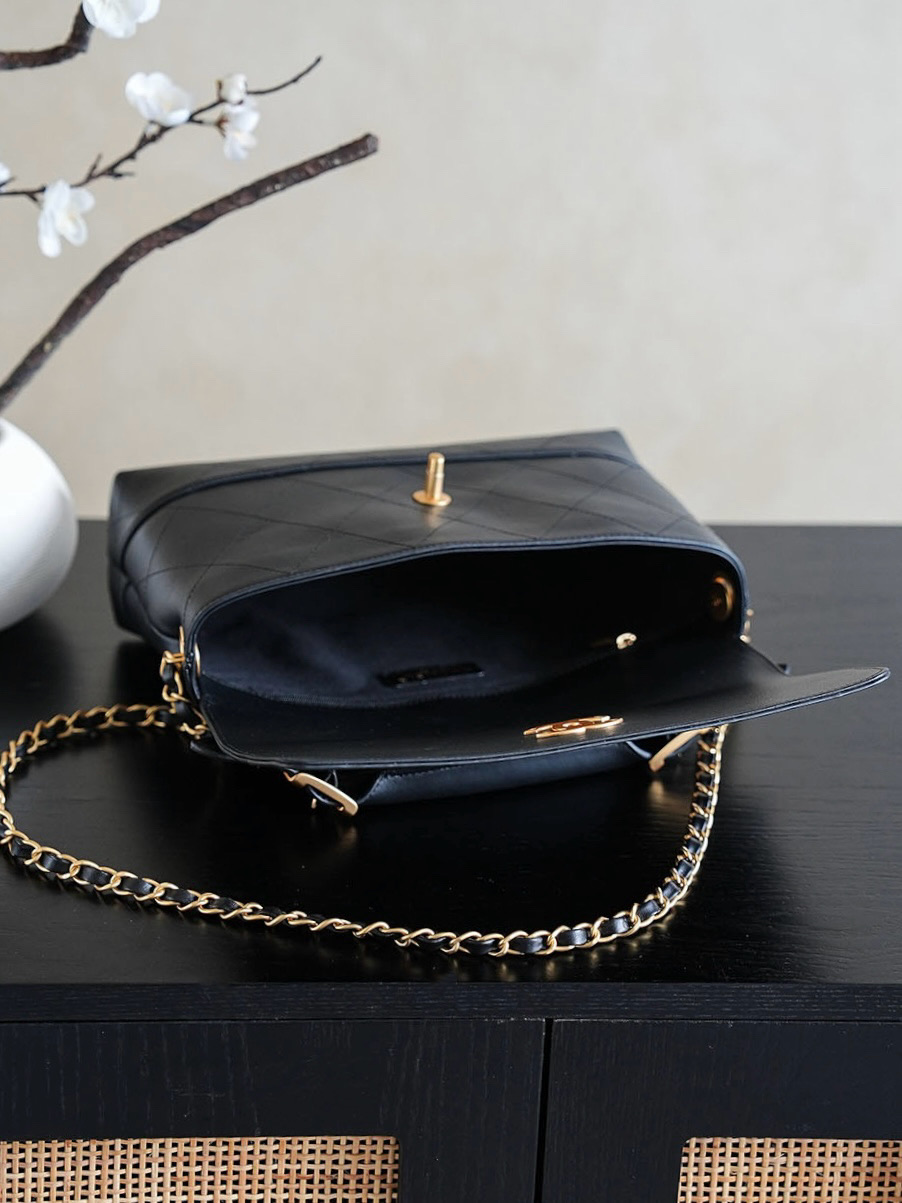 CHANEL 高仿 2.55 黑色手提菱格鏈條包 經典優雅氣質百搭精品｜歐美奢侈品精品推薦