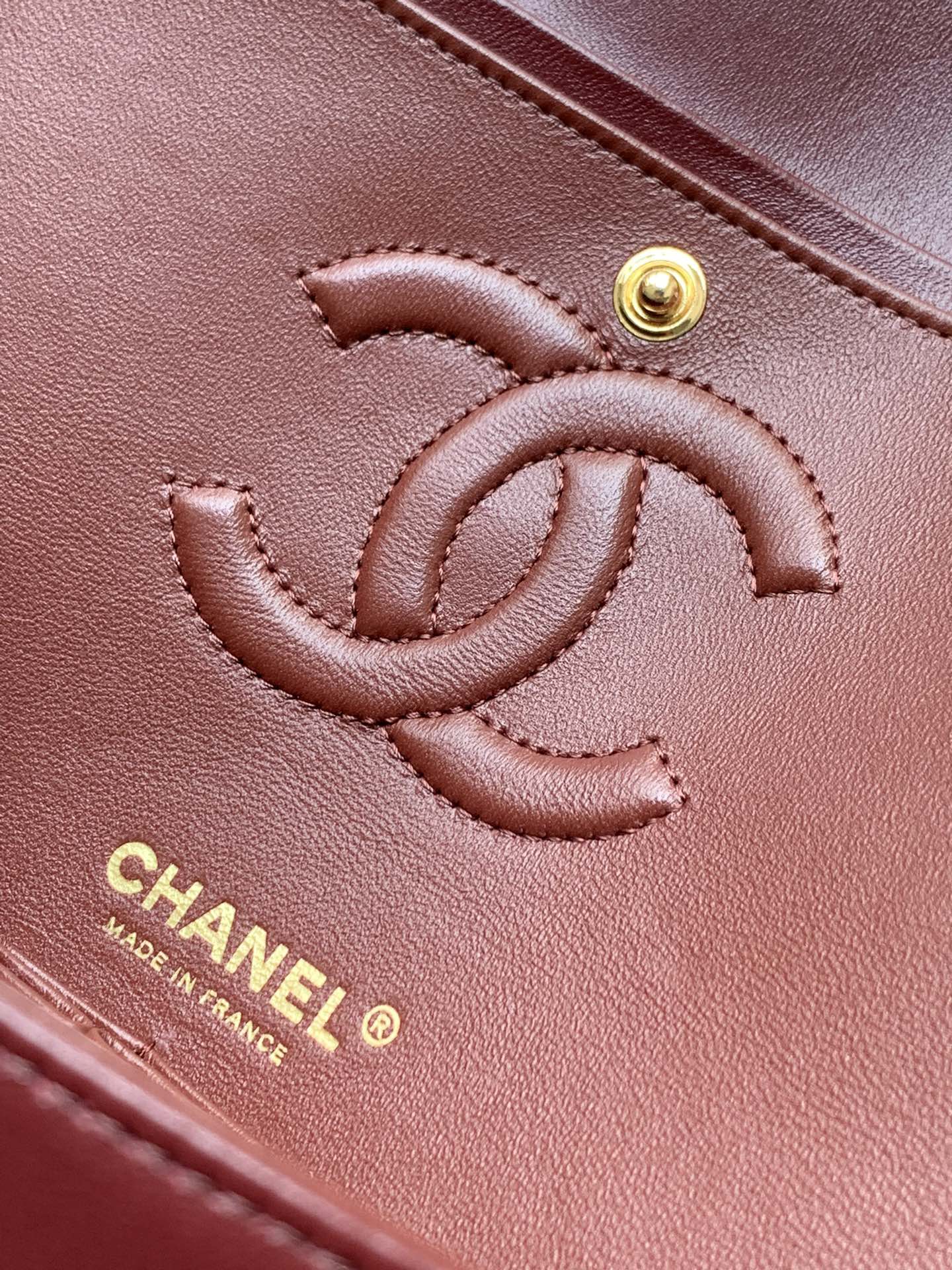 CHANEL A貨 2.55 酒紅色菱格鏈條包 優雅典藏高級精品女包｜歐美奢侈品精品推薦