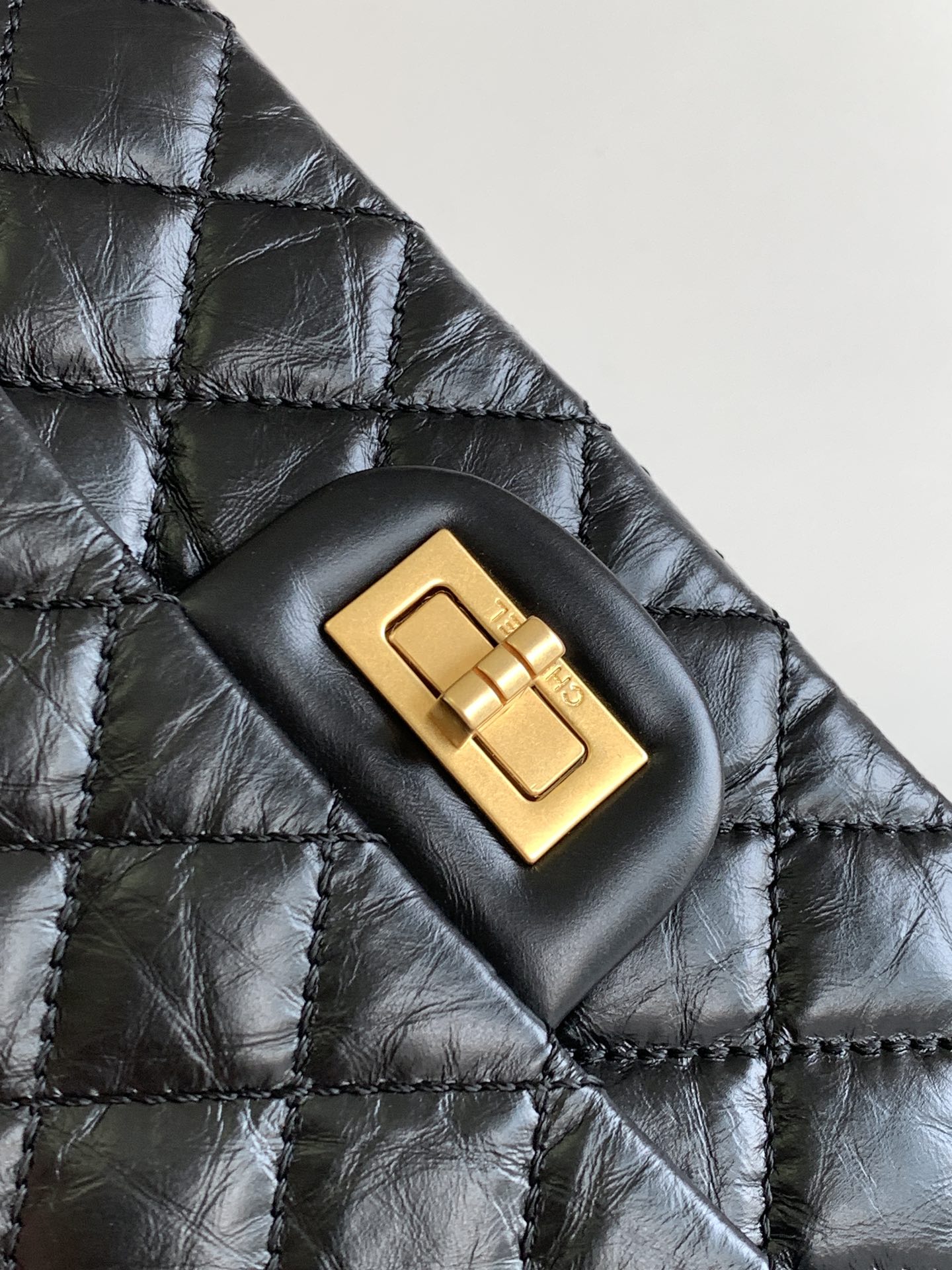 CHANEL 原單 2.55 黑色金扣菱格鏈條包 經典復古精品肩背包｜歐美奢侈品精品推薦