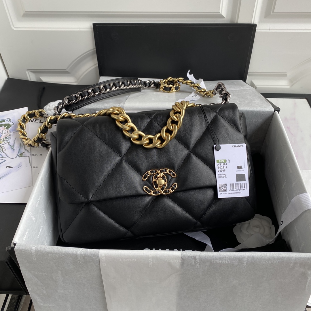 CHANEL A貨 2.55 黑色軟皮金鏈包 大容量鏈條肩背包