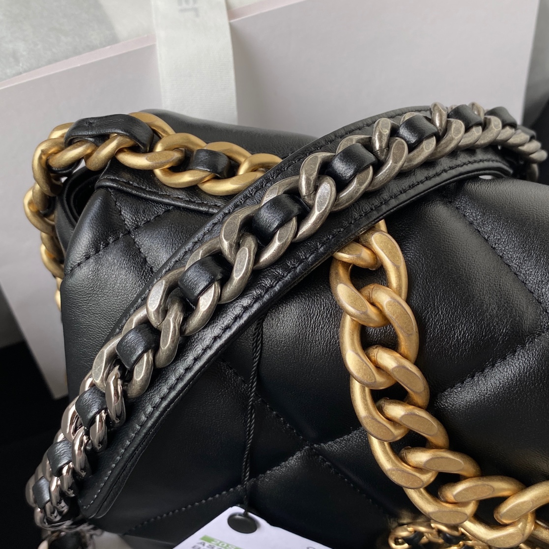 CHANEL 一比一 2.55 黑色粗金鏈包 經典軟皮鏈條肩背包｜歐美奢侈品精品推薦