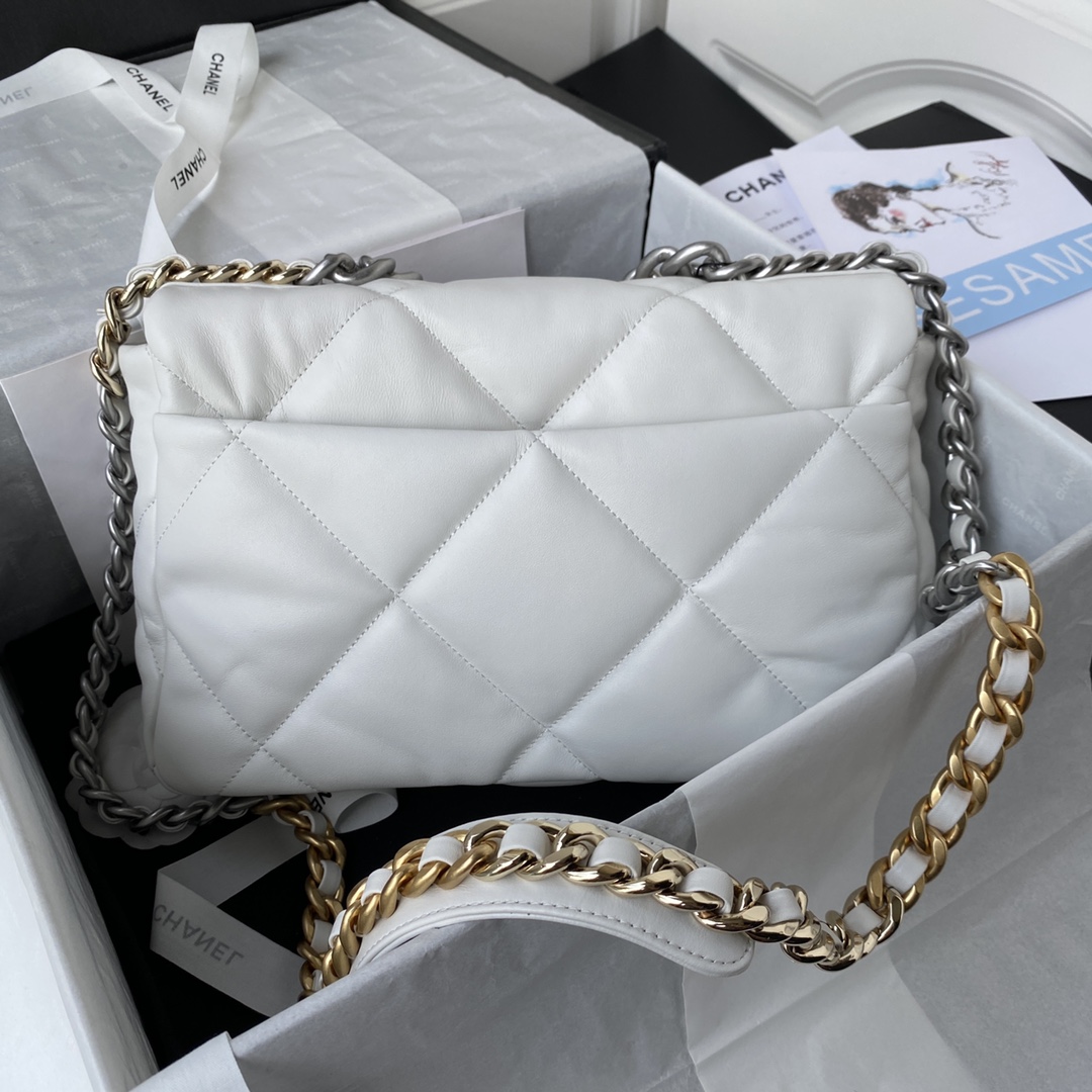 CHANEL 原單 2.55 白色雙色鏈條包 高質感羊皮鏈條肩背包｜歐美奢侈品精品推薦