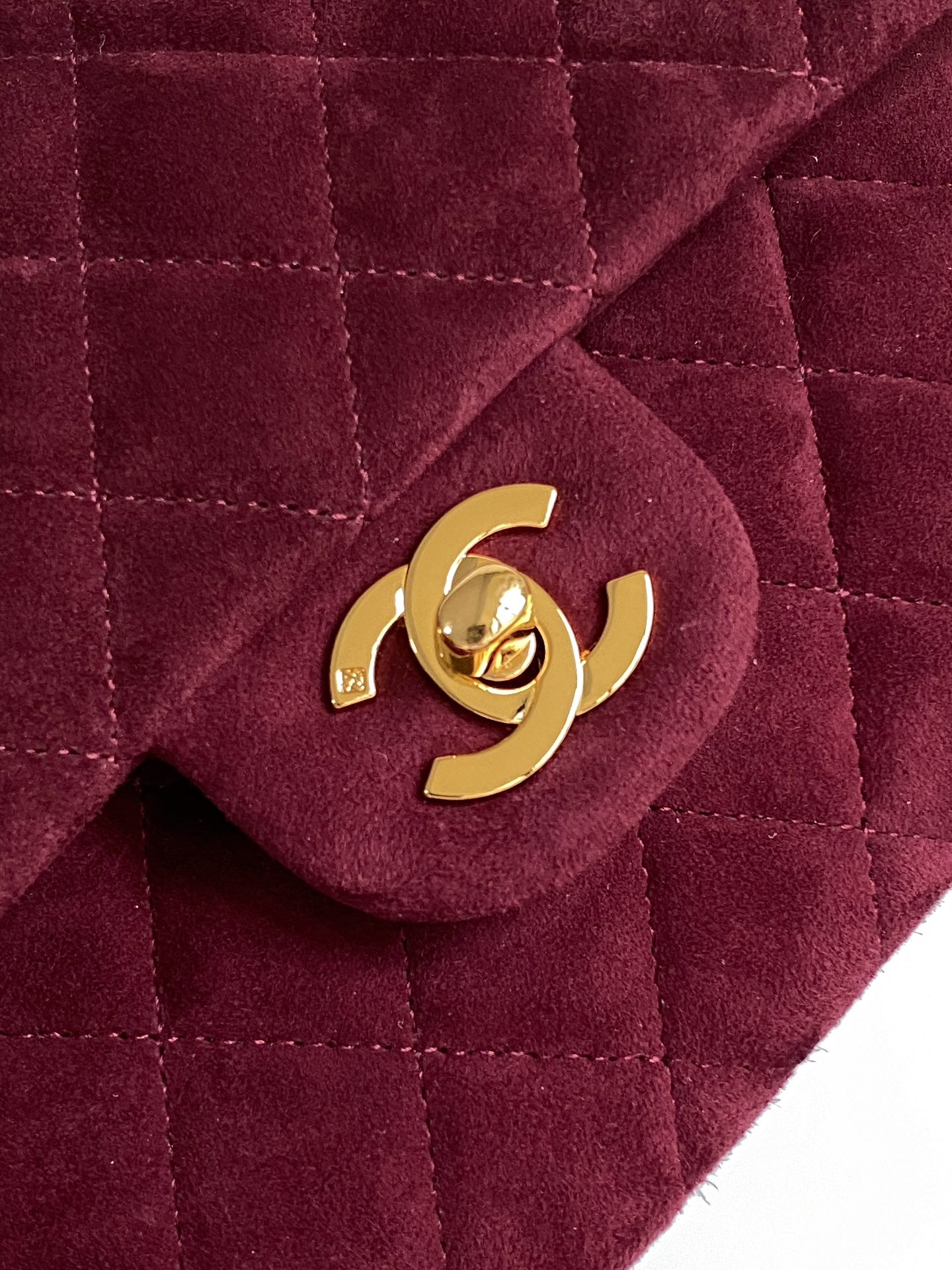 CHANEL 頂級原單 2.55 酒紅麂皮金鏈條包 復古氣質菱格肩背包｜歐美奢侈品精品推薦
