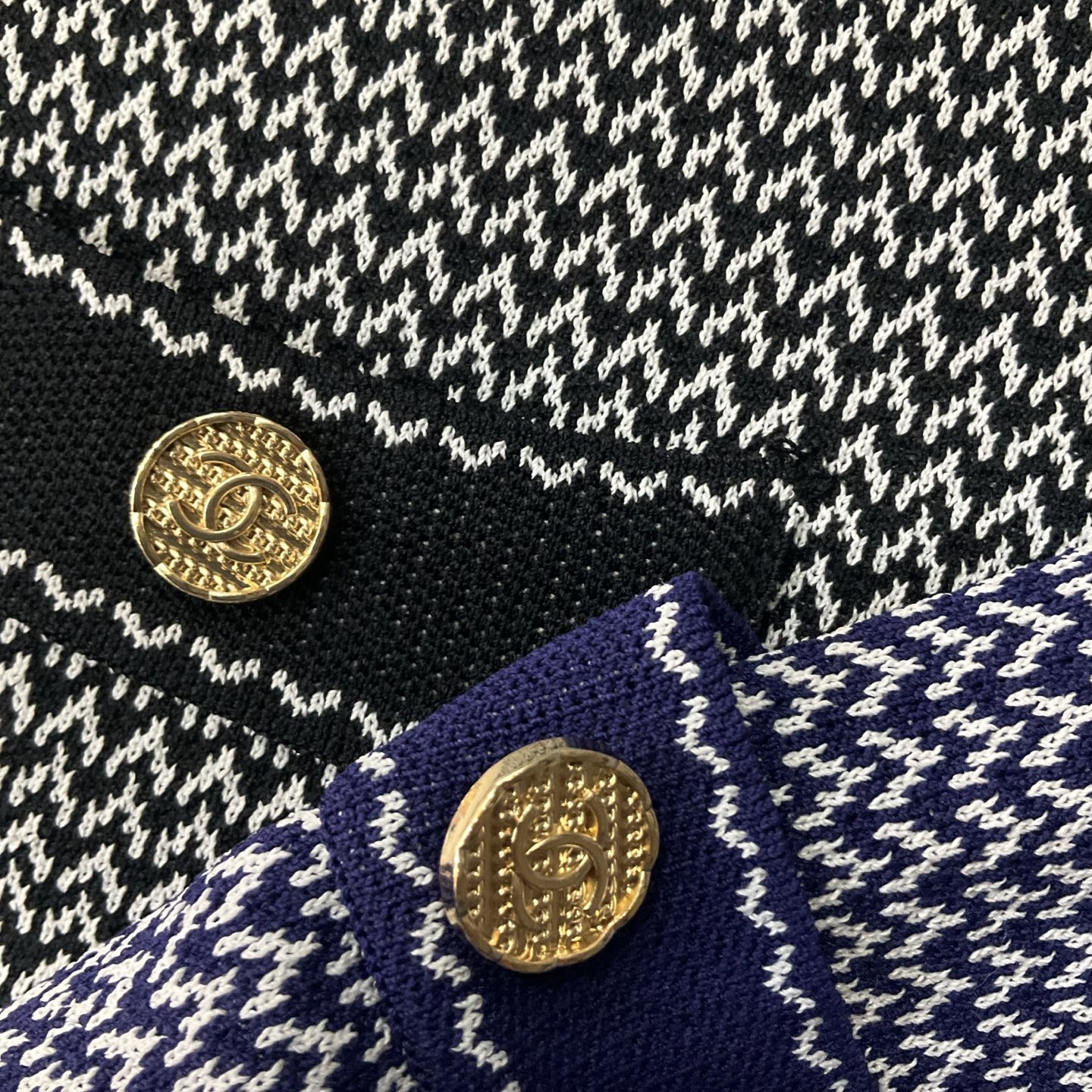 CHANEL高仿針織連衣裙 女士短袖顯瘦款 氣質修身設計｜歐美奢侈品精品推薦